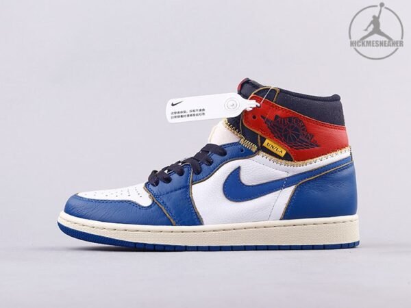 Union X Air Jordan 1 Retro High OG NRG blue black red stitching size5-11