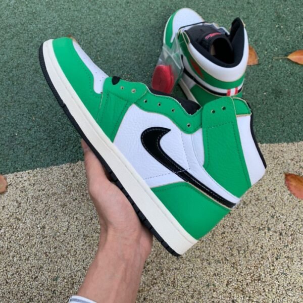 Nike Air Jordan 1 Retro High Lucky Green, Size:40.5-46 - Image 2