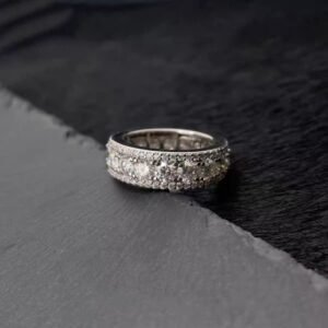 925 Silver Moissanite Ring