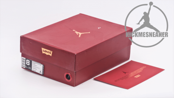 Air Jordan 4 Levi's Balck Size 40-47.5 - Image 8