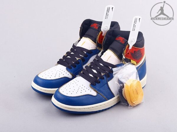 Union X Air Jordan 1 Retro High OG NRG blue black red stitching size5-11 - Image 2