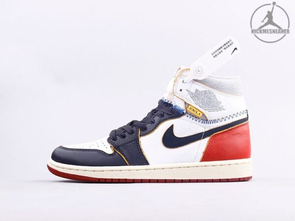 Union x Air Jordan 1 Retro High OG NRG black toe stitching size7-13