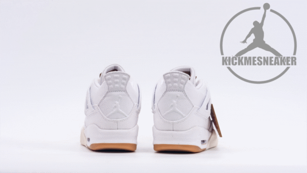 Air Jordan 4 Levi's White Size 40-47.5 - Image 10