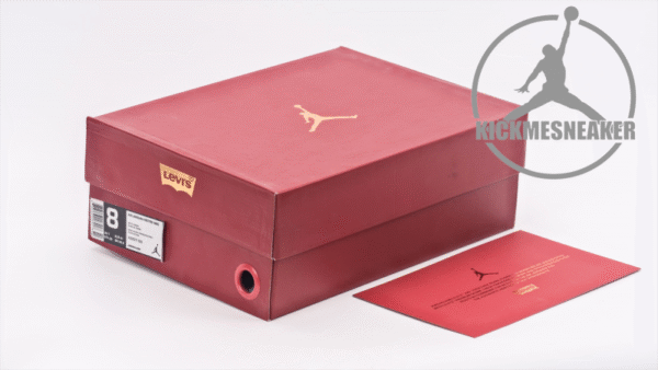 Air Jordan 4 Levi's White Size 40-47.5 - Image 5