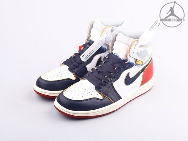 Union x Air Jordan 1 Retro High OG NRG black toe stitching size7-13 - Image 2