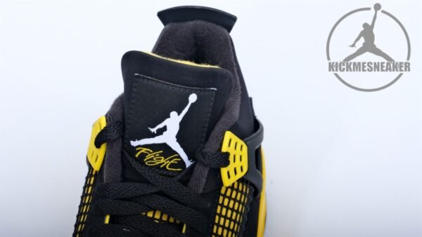 Air Jordan 4 Retro Thunder black threads（2023）Size 40.5-48.5 - Image 6