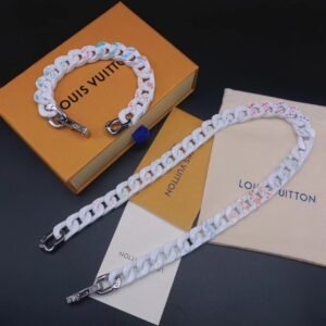 lv bracelet, necklace