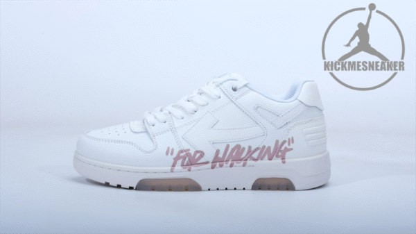OFF-WHITE Out of Office Low For Walking Pink White Size 36-47 - Image 5