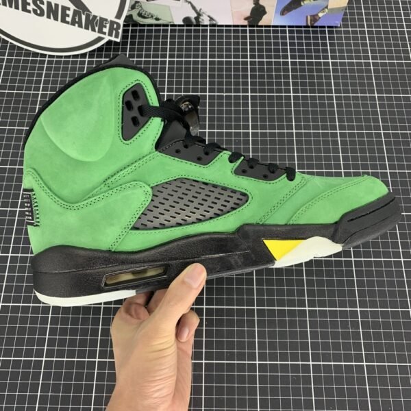 Jordan 5 Retro SE Oregon Apple Green&Black-YellowSrike-Black SP 40-46 - Image 5