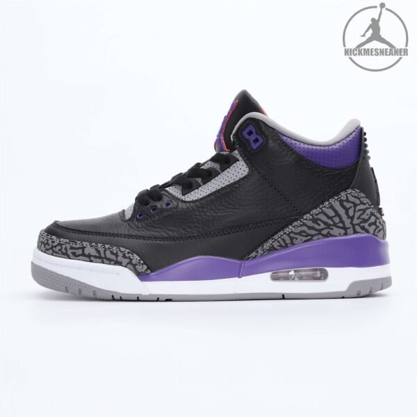 Air Jordan 3  Retro Black Purple  40-47.5 - Image 2