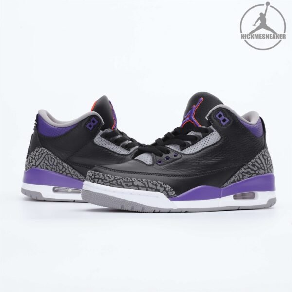 Air Jordan 3  Retro Black Purple  40-47.5 - Image 4