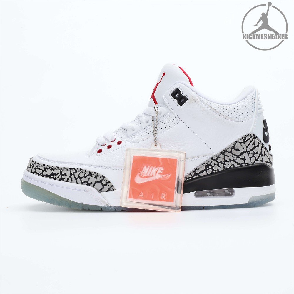 Air Jordan 3 Retro Free Throw Line White Cement 40-47.5 - Image 2