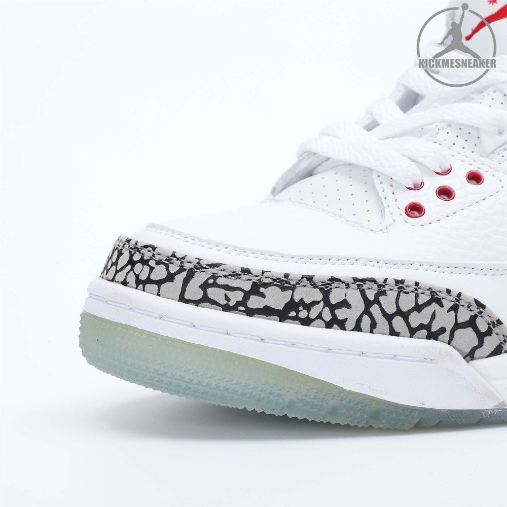 Air Jordan 3 Retro Free Throw Line White Cement 40-47.5 - Image 6