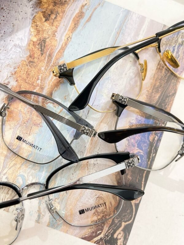 Chrome heart glasses - Image 2