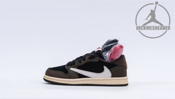Travis Scott x Air Jordan 1 Low Mocha （child） 27.5-35 - Image 7