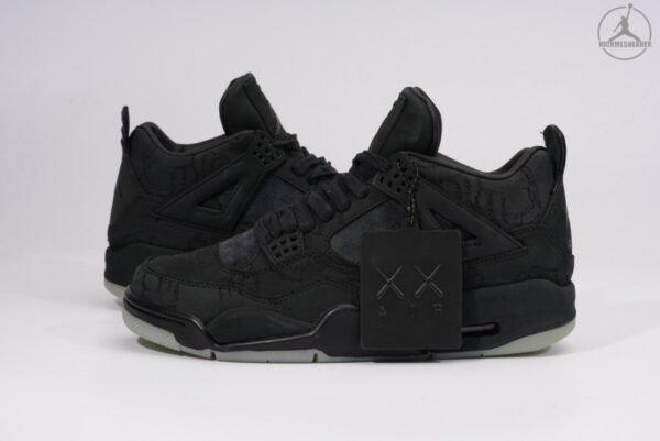 Kaws x Air Jordan 4 Retro "Black" SP  SIZE:40-47.5 - Image 2