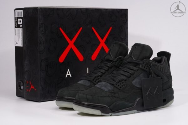 Kaws x Air Jordan 4 Retro "Black" SP  SIZE:40-47.5