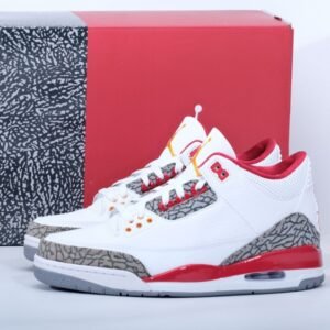 Air Jordan 3 Retro Cardinal Red Size:40-47.5