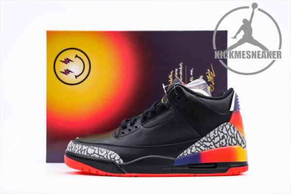 J Balvin x Air Jordan 3 Black 40-47.5
