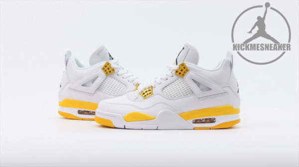 Air Jordan 4 Retro White Yellow Size36-48.5(RUN 1 SIZE BIGGER THAN NIKE SIZE) - Image 4