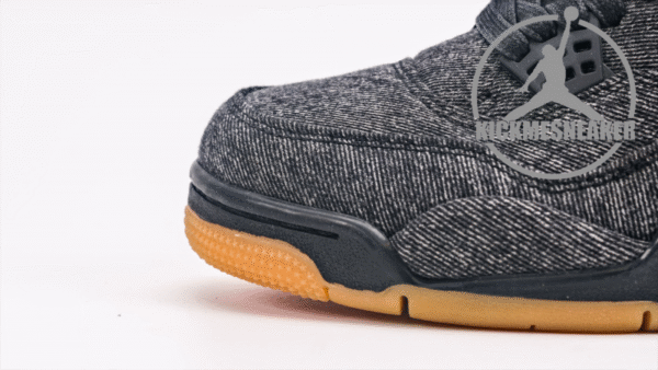 Air Jordan 4 Levi's Balck Size 40-47.5 - Image 3