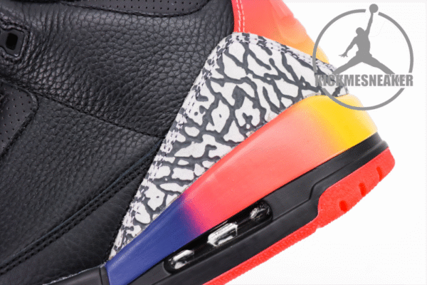 J Balvin x Air Jordan 3 Black 40-47.5 - Image 7