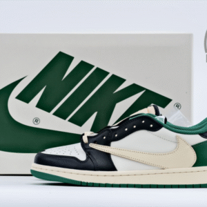 Travis Scott x Air Jordan 1 Low Custom Green 36-46