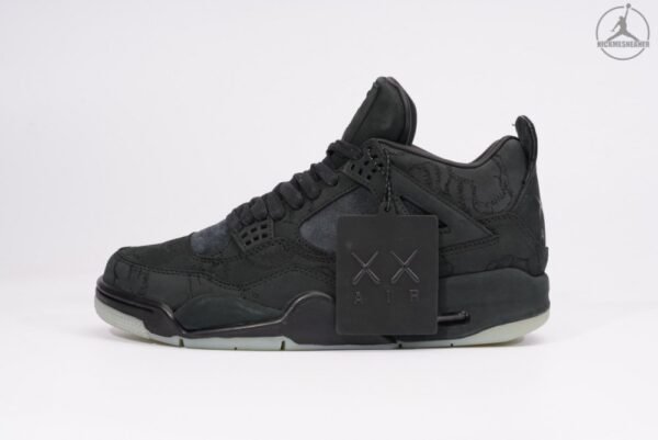 Kaws x Air Jordan 4 Retro "Black" SP  SIZE:40-47.5 - Image 10