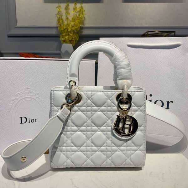 Dior white bag